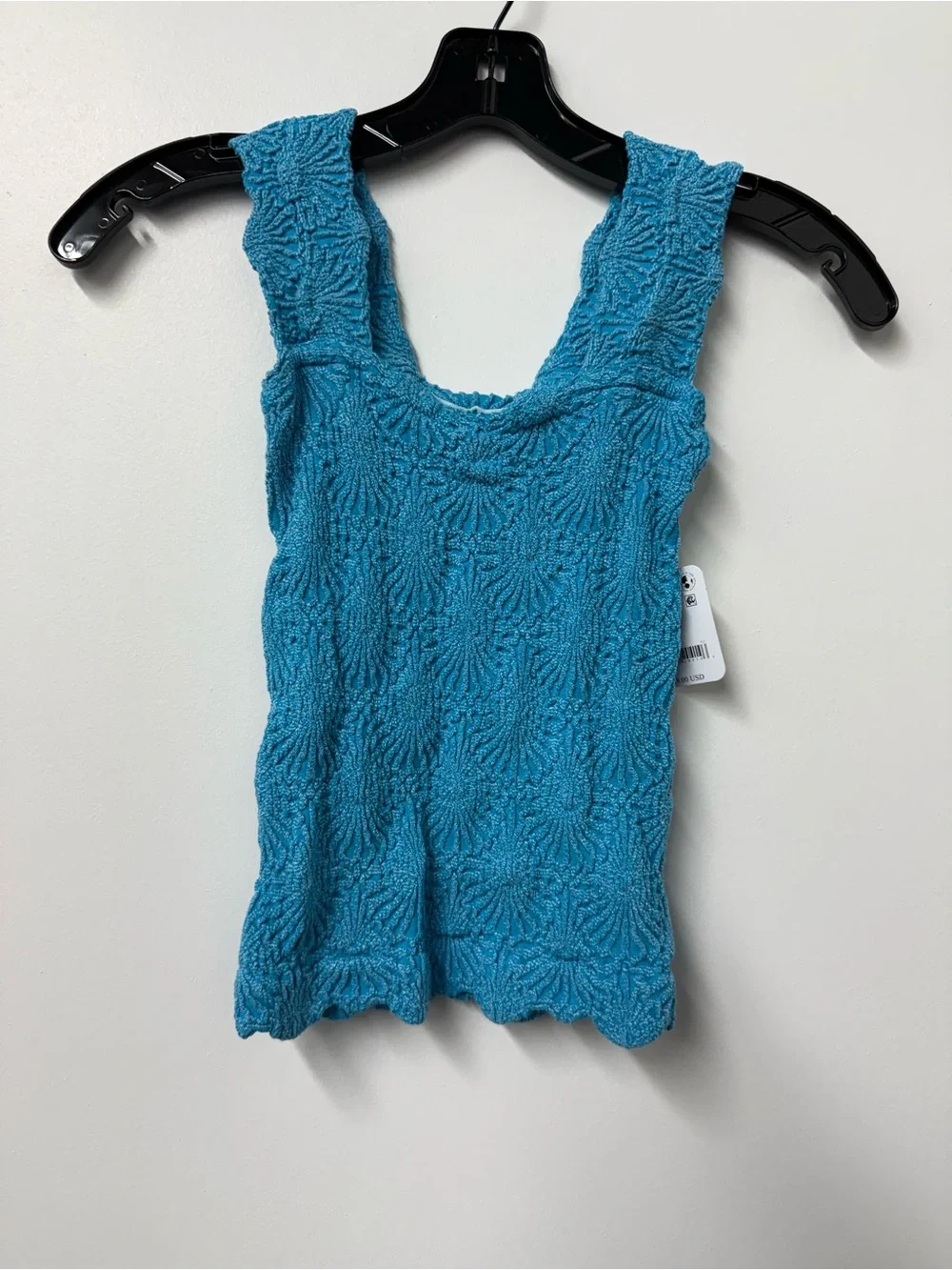Free People Love Letter Cami in Hawaiian Blue